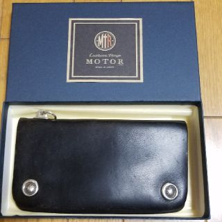 専用 レザー&シルバー moto  財布 未使用品