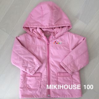 ミキハウス(mikihouse)の♡MIKIHOUSE♡ミキハウス 100 アウター ジャンパー  ピンク(ジャケット/上着)