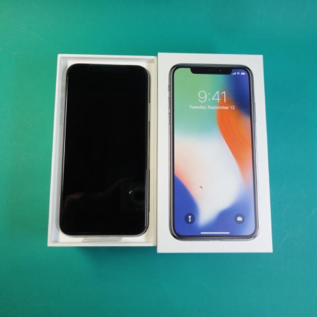 iPhone X  シルバー  64GB