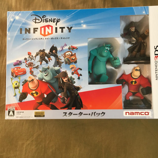 Disney(ディズニー)のDisney 3DS INFINITY ディズニー インフィニティ トイボックス エンタメ/ホビーのゲームソフト/ゲーム機本体(携帯用ゲームソフト)の商品写真