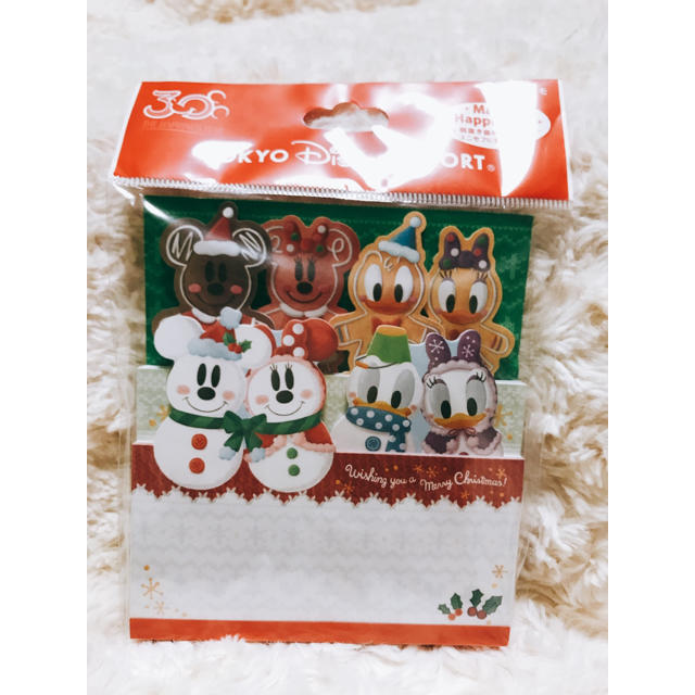 Disney(ディズニー)の新品✨Xmasディズニー♡メモ帳 エンタメ/ホビーのおもちゃ/ぬいぐるみ(キャラクターグッズ)の商品写真