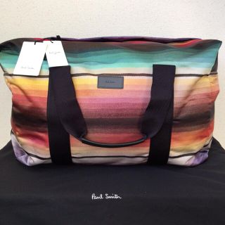 ポールスミス(Paul Smith)の若沖の花様 新品 未使用 Paul Smith  ボストンバッグ レインボー(ボストンバッグ)