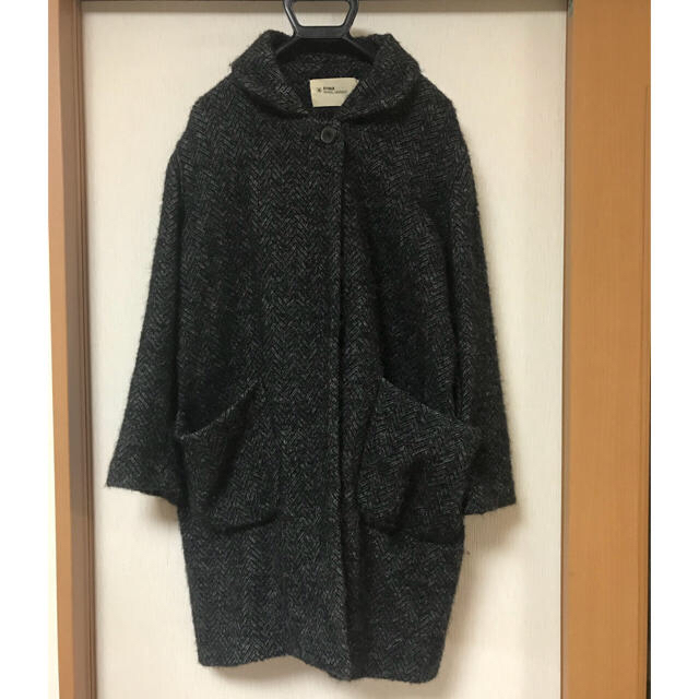 Isabel Marant(イザベルマラン)のanemone様専用！ISABEL MARANT♡美品ヘリンボーン柄 レディースのジャケット/アウター(ロングコート)の商品写真