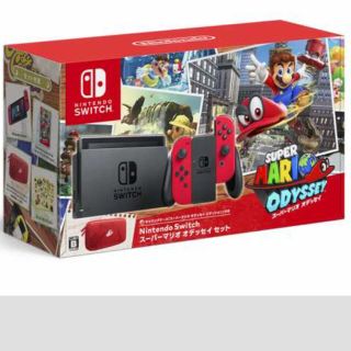 ニンテンドースイッチ(Nintendo Switch)の任天堂switchスーパーマリオ同梱版  新品未使用品(家庭用ゲーム機本体)