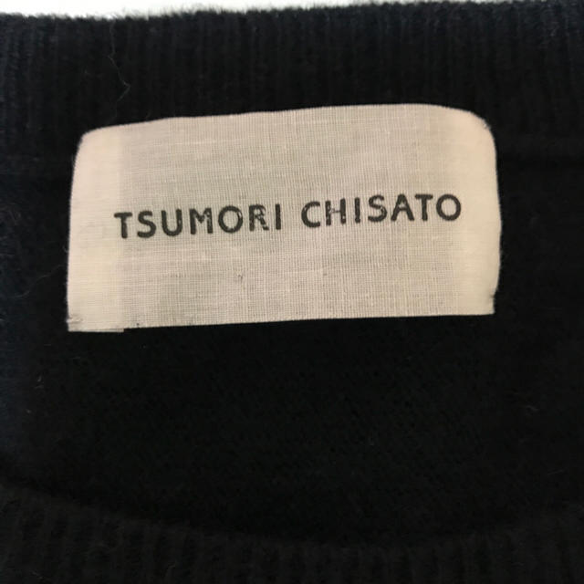 TSUMORI CHISATO(ツモリチサト)のみっきー様ツモリチサト リボンカーディガン ドルマン カシミヤ レディースのトップス(ニット/セーター)の商品写真