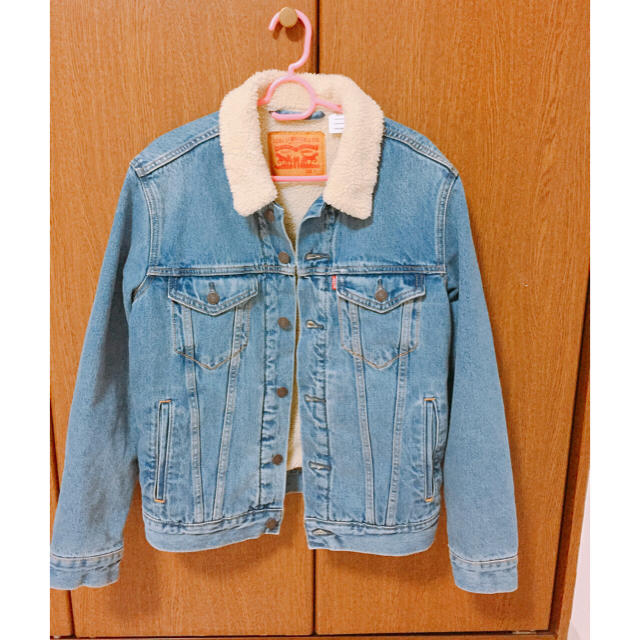 Levi's(リーバイス)のLevi's  ボアデニムジャケット メンズのジャケット/アウター(Gジャン/デニムジャケット)の商品写真