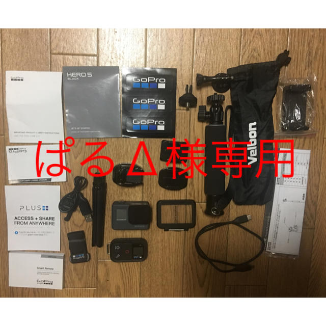 GoPro(ゴープロ)のGopro Hero5 Black 正規品 スマホ/家電/カメラのカメラ(ビデオカメラ)の商品写真