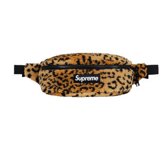 シュプリーム(Supreme)のsupreme  Leopard Fleece Waist Bag(ウエストポーチ)
