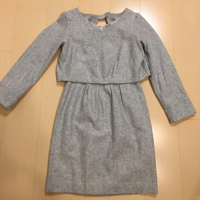 PROPORTION BODY DRESSING(プロポーションボディドレッシング)のプロポーション★バックレースワンピース レディースのワンピース(ひざ丈ワンピース)の商品写真