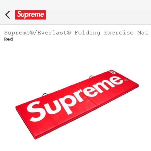 Supreme(シュプリーム)の人気完売 Supreme everlast マット メンズのメンズ その他(その他)の商品写真