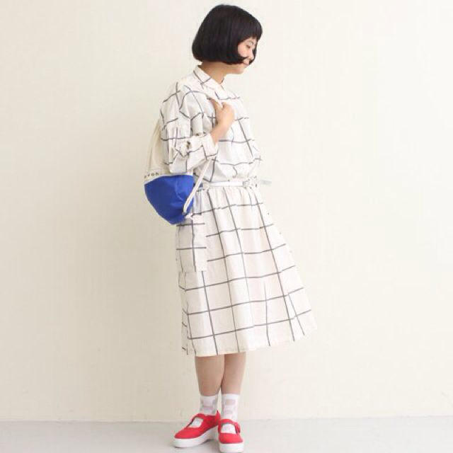bulle de savon(ビュルデサボン)のタイルプリントスカート♡タイプライター レディースのスカート(ひざ丈スカート)の商品写真
