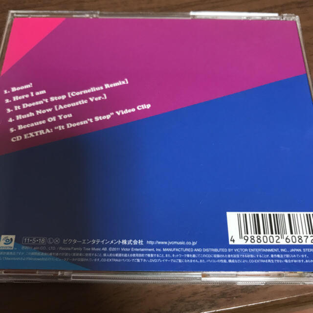 【ちぃ様専用】BOOM！ maiwa hirasawa エンタメ/ホビーのCD(ポップス/ロック(洋楽))の商品写真