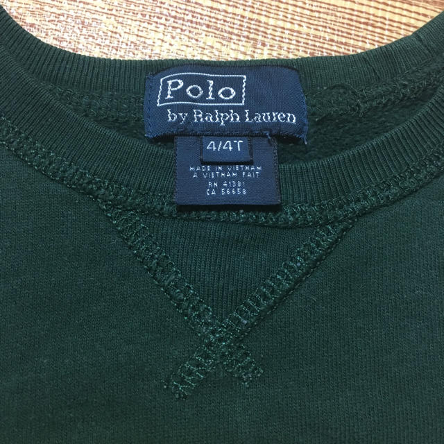 Ralph Lauren(ラルフローレン)のラルフ トレーナー！4T! キッズ/ベビー/マタニティのキッズ服男の子用(90cm~)(Tシャツ/カットソー)の商品写真