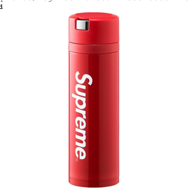 Supreme(シュプリーム)の最安値 supreme  象印 水筒 インテリア/住まい/日用品のキッチン/食器(容器)の商品写真