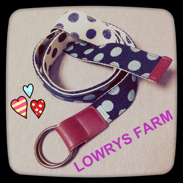 LOWRYS FARM(ローリーズファーム)のLOWRYS FARM♡ラメドットベルト レディースのファッション小物(ベルト)の商品写真