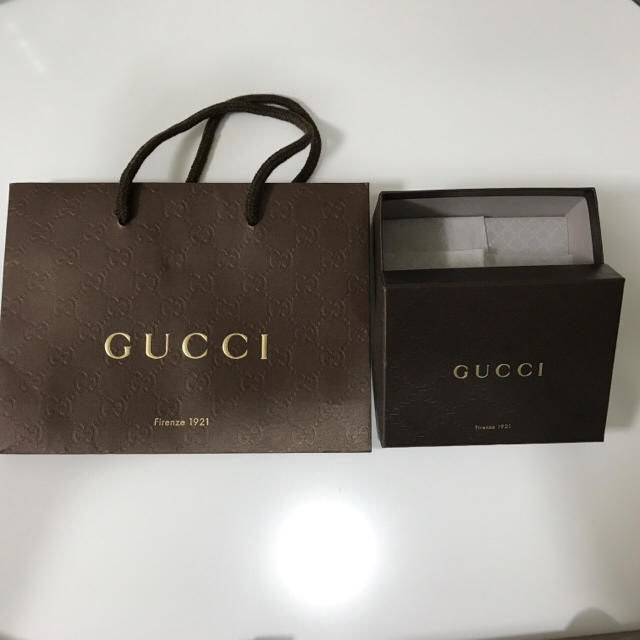 Gucci(グッチ)のGUCCI 空箱 ＋ ショップ袋  3セット レディースのバッグ(ショップ袋)の商品写真