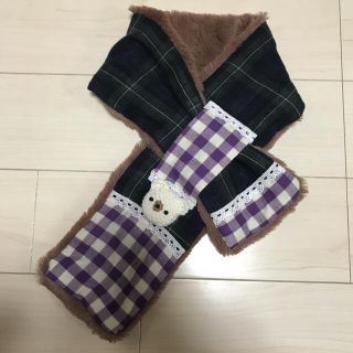 サンカンシオン(3can4on)の未使用♡ふわふわキッズマフラー♡(マフラー/ストール)