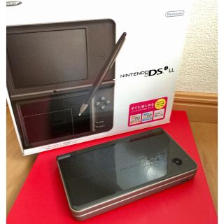 ニンテンドウ(任天堂)のNintendo DS i LL 美品 ダークブラウン(携帯用ゲーム機本体)