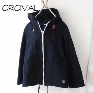 オーシバル(ORCIVAL)のレア！ORCIVAL オーシバル　ウールチャックフードコート(ピーコート)