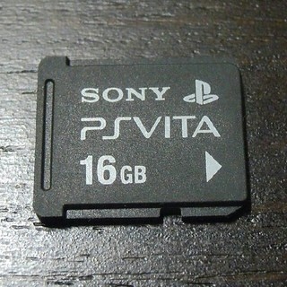 プレイステーションヴィータ(PlayStation Vita)のps vita メモリーカード 16GB(その他)