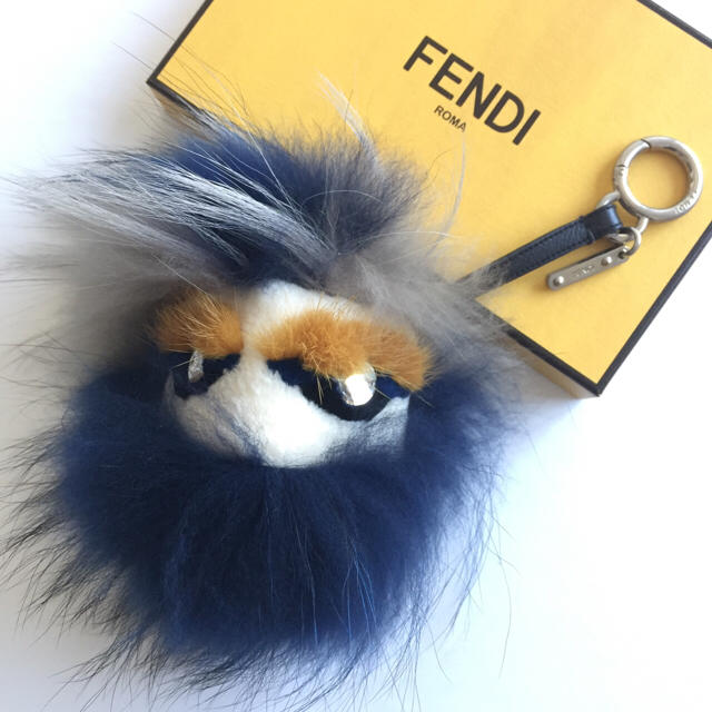 FENDI(フェンディ)の【新品同様】キアラフェラーニ愛用・希少モデルフェンディ モンスターチャーム ハンドメイドのファッション小物(バッグチャーム)の商品写真