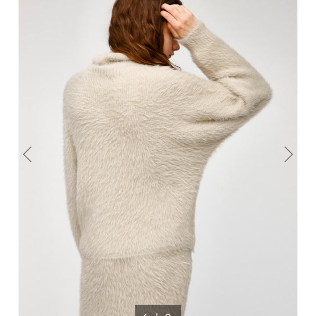 moussy(マウジー)の新品 今季 moussy SHAGGY BOTLLE NECKトップス レディースのトップス(ニット/セーター)の商品写真