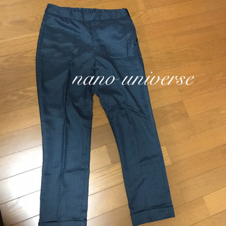 ナノユニバース(nano・universe)のナノユニバース アンクルパンツ Mサイズ(クロップドパンツ)
