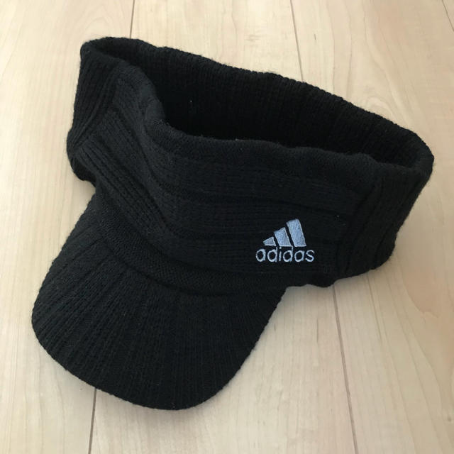 adidas(アディダス)のアディダス ニット サンバイザー メンズの帽子(サンバイザー)の商品写真