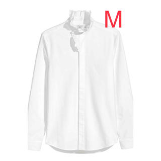 アーデム(Erdem)のサイズM ERDEM H&M フリルコットンシャツ(シャツ)