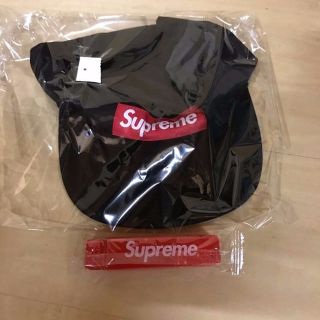 Supreme Chino Washed Camp Cap Black FW17(その他)