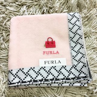 フルラ(Furla)の☆値下☆《未使用》FURLAハンカチ ピンク(ハンカチ)