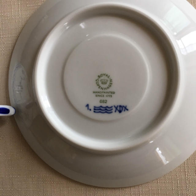 ロイヤルコペンハーゲン ブルーフルーテッドハーフレース