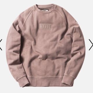 シュプリーム(Supreme)のXL KITH CLASSIC LOGO CREWNECK cinder(スウェット)