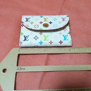 ルイヴィトン(LOUIS VUITTON)の☆美品☆ LOUIS VUITTON マルチカラー カードケースかなり綺麗です (名刺入れ/定期入れ)