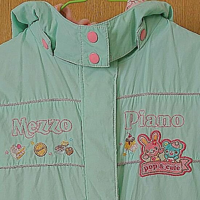 mezzo piano(メゾピアノ)のメゾピアノ＊3wayジャンパー 120cm キッズ/ベビー/マタニティのキッズ服女の子用(90cm~)(ジャケット/上着)の商品写真