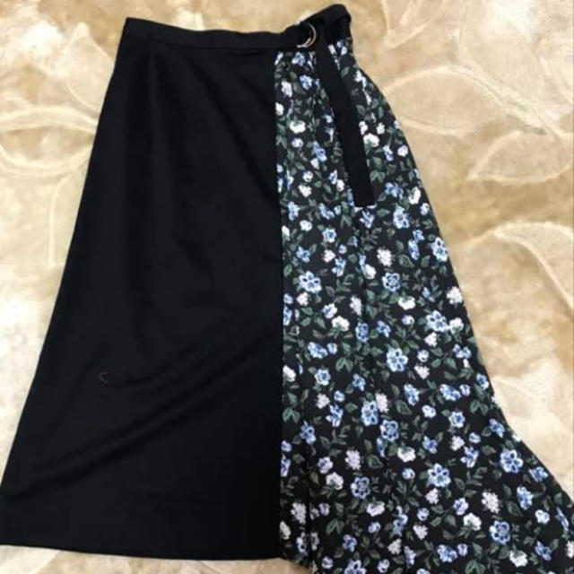 sacai(サカイ)の【美品】CLANE vintage flower docking skirt  レディースのスカート(ひざ丈スカート)の商品写真