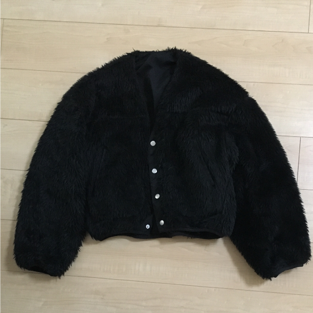 新品 LOWRYSFARM リバーシブルボアブルゾン 2