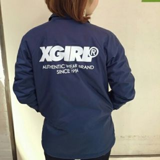 エックスガール(X-girl)のエックスガールコーチジャケット(ブルゾン)