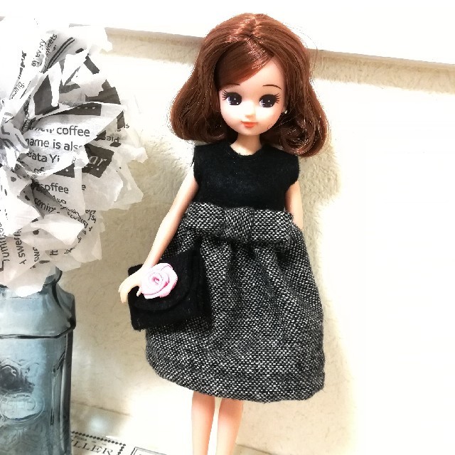サイズ交換ｏｋ リカちゃん人形 洋服 ハンドメイド 1011 おもちゃ 人形