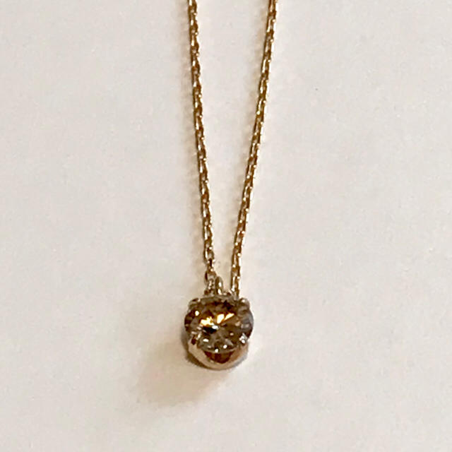 カシケイ ブラウン ダイヤモンド ネックレス 0.2ct の通販 by こっちゃん's shop｜ラクマ