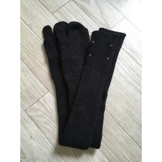 マルタンマルジェラ(Maison Martin Margiela)の正規品 マルタンマルジェラ メゾンマルジェラ ニット ロング 手袋 (手袋)