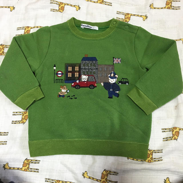 familiar - ※そうちゃん様専用※ ファミリア 「完売」トレーナー 90の ... familiar ファミリア トレーナー 新品 未使用 90 完売