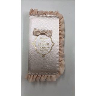 メゾンドフルール(Maison de FLEUR)のMaison de FLEUR　iPhone6/6s　フリルケース　ベージュ(iPhoneケース)