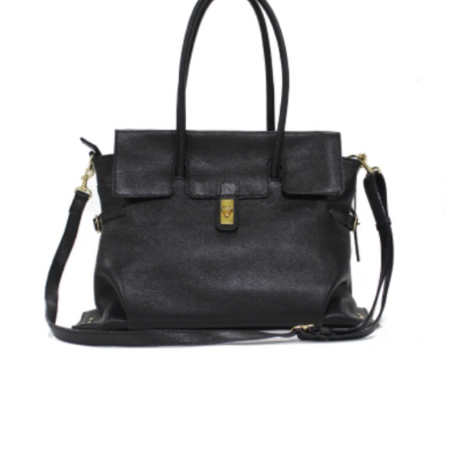 IENA(イエナ)のイエナ カバン 黒 革 レディースのバッグ(その他)の商品写真