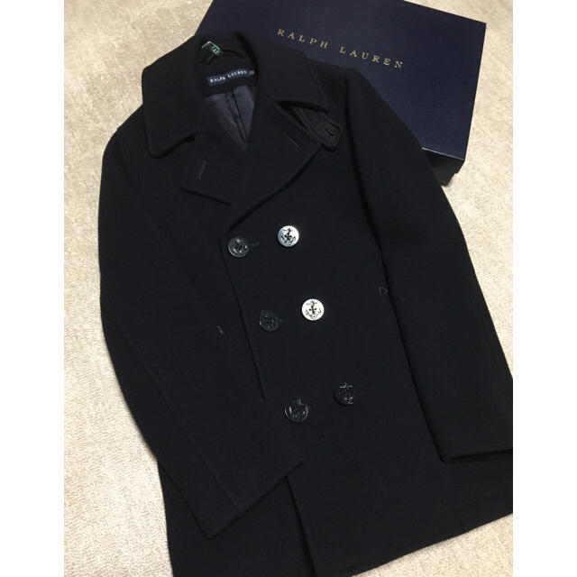 Ralph Lauren - ラルフローレン Pコート 黒 サイズ11号の通販 by Ralph Lauren - ラルフローレン Pコート 黒 サイズ11号の通販 by