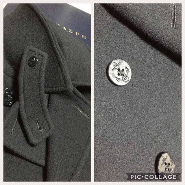 Ralph Lauren - ラルフローレン Pコート 黒 サイズ11号の通販 by Ralph Lauren - ラルフローレン Pコート 黒 サイズ11号の通販 by