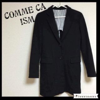 コムサイズム(COMME CA ISM)のCOMME CA ISM 黒 Ｓ ジャケット フォーマル カジュアル(テーラードジャケット)