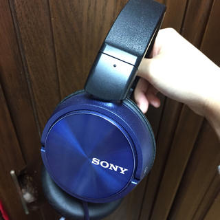 ソニー(SONY)のソニー ステレオヘッドホン MDR-ZX310 ブルー(ヘッドフォン/イヤフォン)