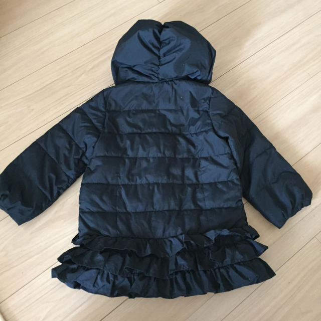 babyGAP(ベビーギャップ)のベビーギャップ 中綿フリルコート 95 キッズ/ベビー/マタニティのキッズ服女の子用(90cm~)(コート)の商品写真