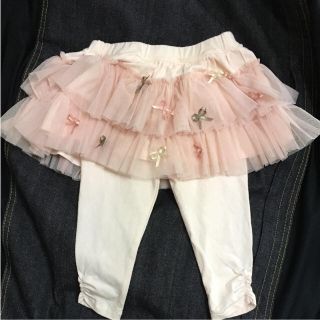 トッカ(TOCCA)の☆ri→様専用☆TOCCA チュールスカート付きレギンス(パンツ)